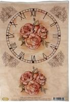 Декупажна мапа "Вінтажна троянда", 21*29,7см, 40г/м2, Vintage Design