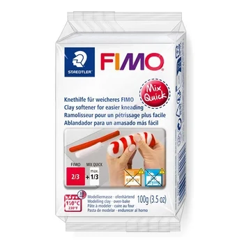 Маса для ліпл .; "FIMO MIX QUICK"; 1бл.*100г; кол. нейтр .; арт. 8026; STAEDTLER