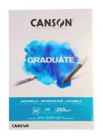Блок_Акв. Canson Graduate A5 250г 20A