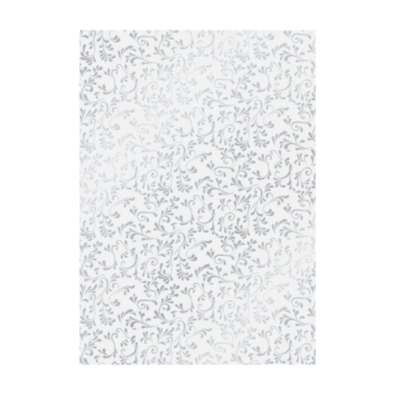Велум напівпрозорий "Рим", срібний, А4 (21х29,7см), 115г/м2, Heyda