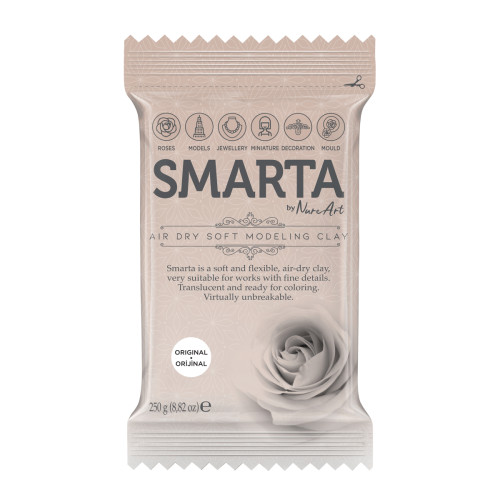 Пластика самозастигаюча, Біла Original, 250 г, Smarta