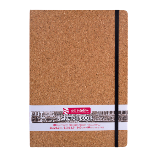 Блокнот для графіки Talens Art Creation 140г/м2, 21*29,7см, 80л, Cork, Royal Talens