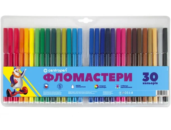 Фломастери 7790/30 ТП, набір 30 шт.