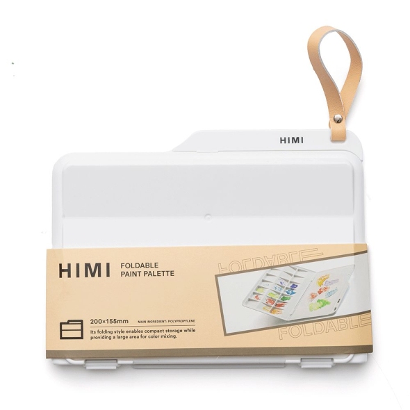 Палітра пластикова 20*15см, розкладна, HIMI