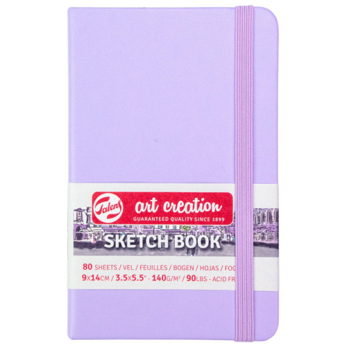 Блокнот для графіки Talens Art Creation 140г/м2, 9*14см, 80л., Pastel Violet, Royal Talens
