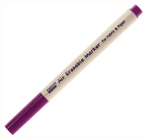 Маркер зникаючий Air Erasable для розмітки тканини, Фіолетовий, 1 мм, Marvy