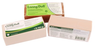 Пластика для ляльок Living Doll, Телесная, 454г, Sculpey