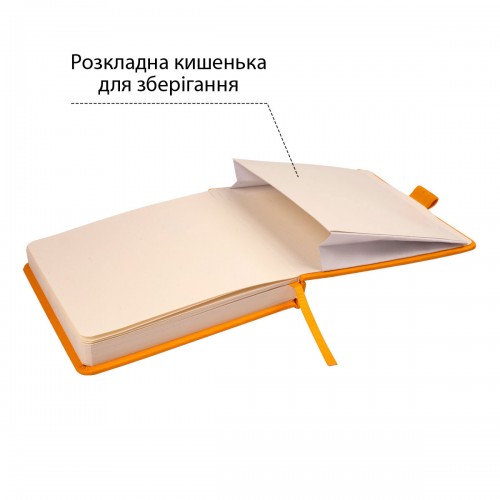 Скетчбук SANTI для графіки, 15х15см, 100 арк., тверда обкладинка PU, 110г/м2, жовтий 743366