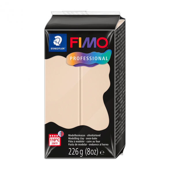 Пластика professional, Бежева, 226г, Fimo