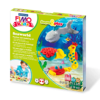 Набір пластики Fimo kids, "Морський світ", 4 кол.*42 г, Fimo