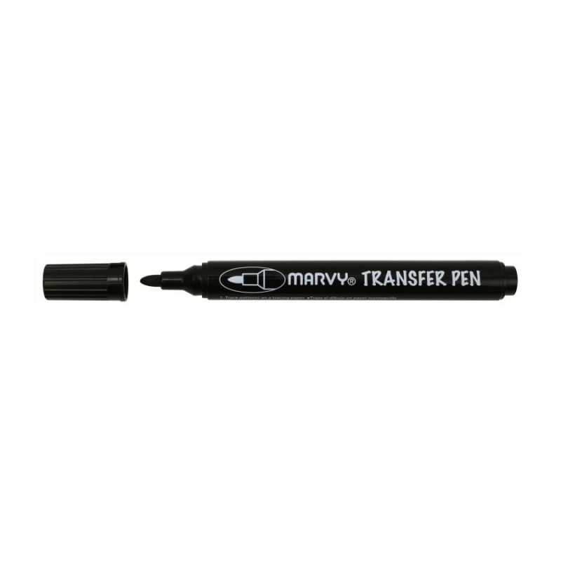 Маркер знікаючій, Чорний, для термоПеренесені на тканинина, 1,5 мм, Transfer Pen, 922, Marvy
