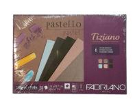 Альбом для пастелі  Tiziano Soft colour 21х29,7см.,160г.,30л.,Темні асорті.
