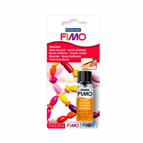 Лак для пластики на водній основі, глянцевий, 10 мл, Fimo