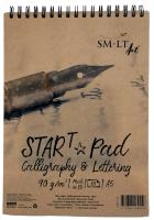 Альбом для каліграфії та леттерінгу на спіралі STAR T А5, 90г/м2, 30л, SMILTAINIS