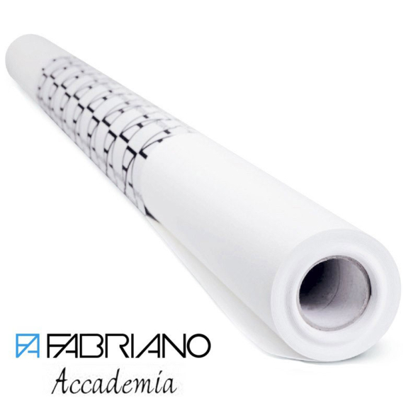 Папір для рисунку Accademia, 1,5*1 м, дрібне зерно, 160 г/м², м/погон, Fabriano