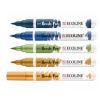 Набір пензлів-ручок Ecoline Brushpen Van Gogh Museum 5 кол, Royal Talens