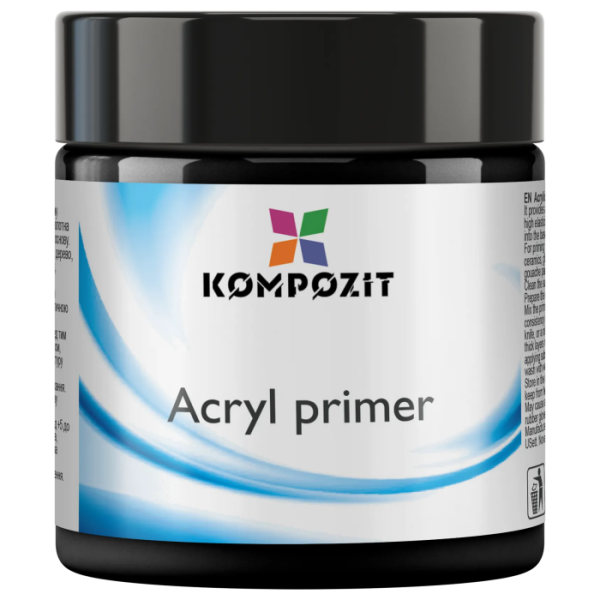 Ґрунт акриловий художній, чорний, 150мл, ART Kompozit.