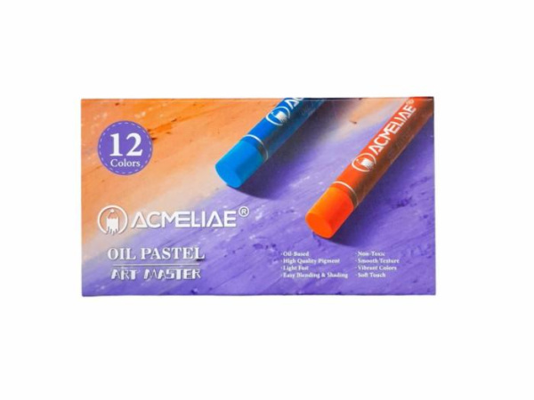 Пастель олійна проф Acmeliae 12кол.