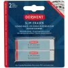 Набір ластиків Slim, 2шт, Derwent