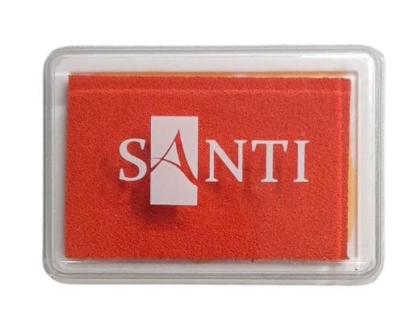 Штемпельна подушка Santi 6х4 Помаранчевий