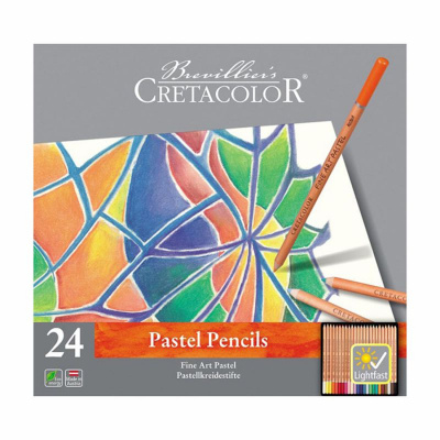 Набор пастельных карандашей,Fine Art Pastel,24шт.,мет. упаковка,Cretacolor