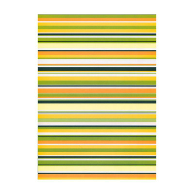 Папір з малюнком "Лінійки", А4(21х29,7см), Жовто-зелений, 300г/м2, Heyda
