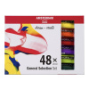 Набір акрилових фарб, AMSTERDAM GENERAL SELECTION, 48*20 мл, Royal Talens