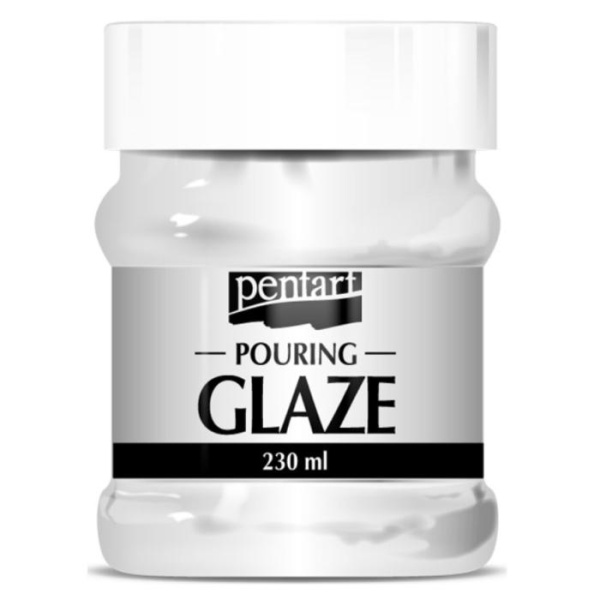 Фінішний лак "Pouring glaze", прозорий, 230 мл, Pentart