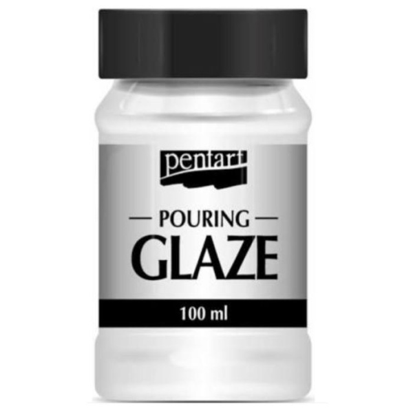 Фінішний лак "Pouring glaze", Прозорий, 100 мл, Pentart