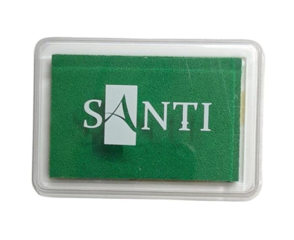 Штемпельна подушка Santi 6х4 Зелений