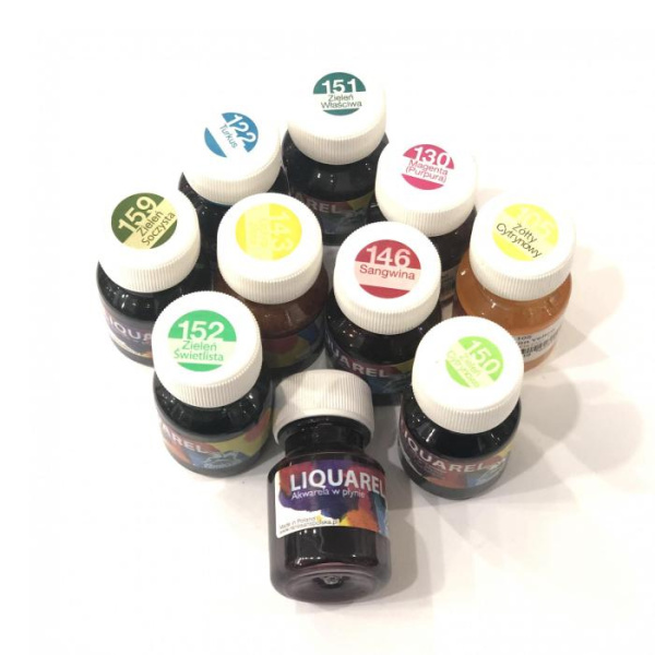 Рідка акварельна фарба Liquarel, 30мл, Renesans