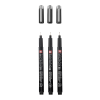 Набір лінерів PIGMA MICRON Black Edition, 3 шт.(01-03-05), Чорний, Sakura