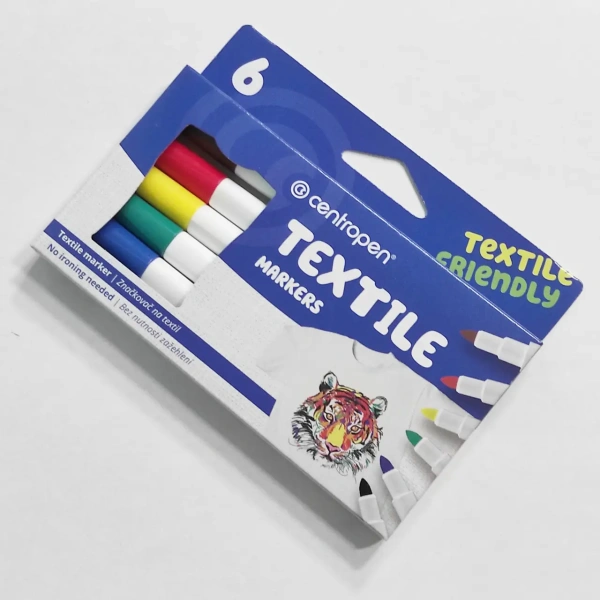Набір маркерів Textile 6 цв.2739 2 мм.Centropen