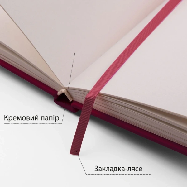 Скетчбук SANTI для графіки, 10*15см, 100 арк., тверда обкладинка PU, 110г/м2, сливовий