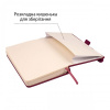 Скетчбук SANTI для графіки, 13х21см, 100 арк., тверда обкладинка PU, 110г/м2, сливовий 743363