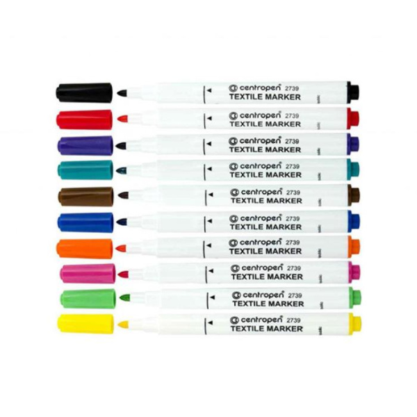 Маркер Textile 2739 2 мм Centropen