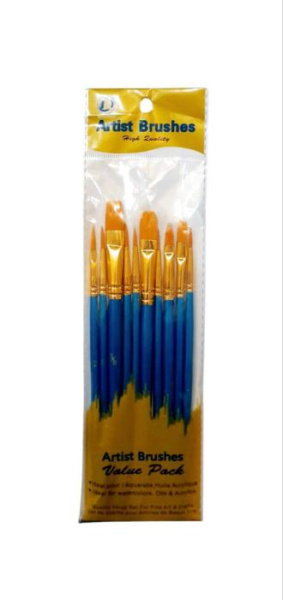Набір синтетичних кистей Mix 10шт.Brushes Profi.Neo Line