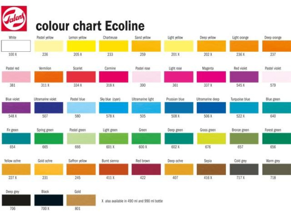 Фарба акварельна рідка Ecoline, 30мл, Royal Talens