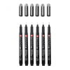 Набір лінерів PIGMA MICRON Black Edition, 6 шт.(005-08), Чорний, Sakura