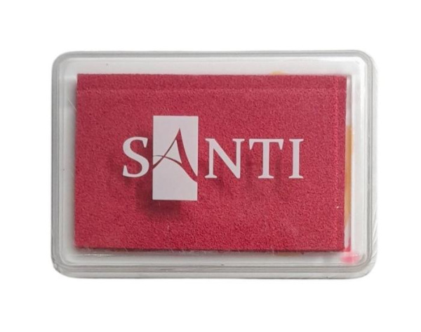 Штемпельна подушка Santi 6х4 Рожевий