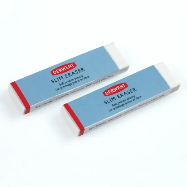 Набір ластиків Slim, 2шт, Derwent