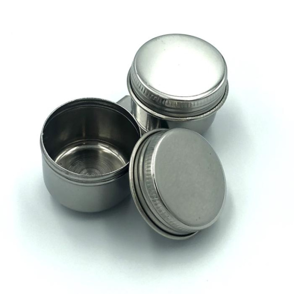 Олійниця подвійна, металева з кришкою (d:4х9см) DK11020, D.K.ART & CRAFT