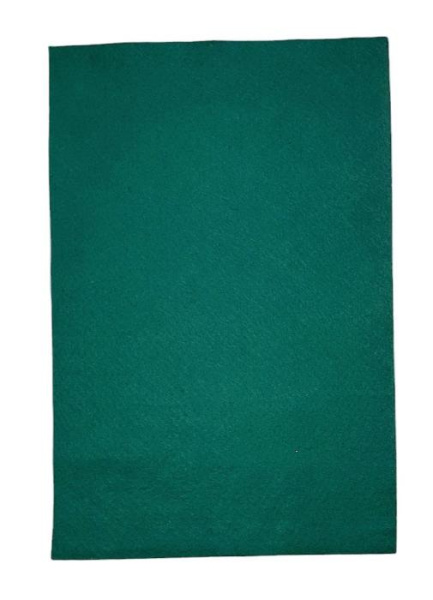 Фетр оливковий (віскоза) 150г/м2; 20*30см, h 2мм