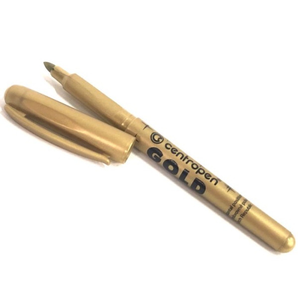 Маркер GOLD 2690 1,5-3мм.золотий.Centropen.