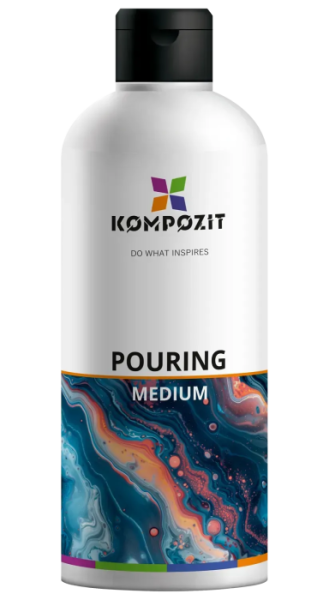 Рідкий акрил "Pouring medium" 1000 мл, Art Kompozit