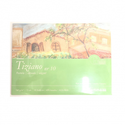 Альбом для пастели GAMMA Tiziano 160 15л (по1йстор.) 32,5 x 45 (10)
