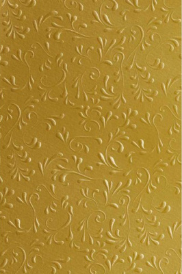 Папір з тисненням "Рим", золотий, 21*31 см, 220г/м2, Heyda