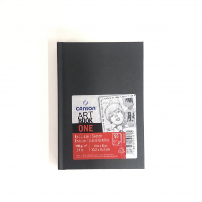 CA Альбом ArtBook One (98 арк. тверда обкл.), 100 g, 10.2 x 15.2 cm							