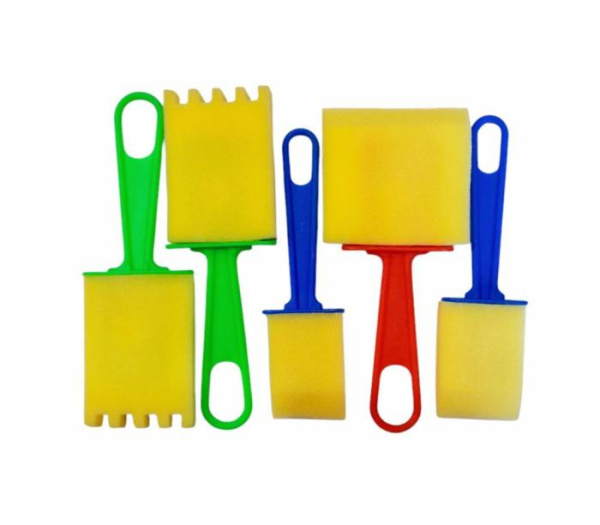 DK12555 набір поролонових кистей, 5Pcs/Set.DK Art