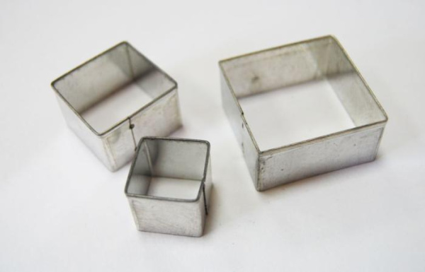 Набір катеров 3шт. квадратні  20/30/40мм D.K. Art-Craft